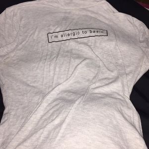 “I’m allergic to basic” sleeves are kind of long